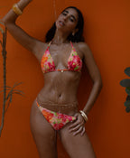 Front View of Rosalie Floral Bikini