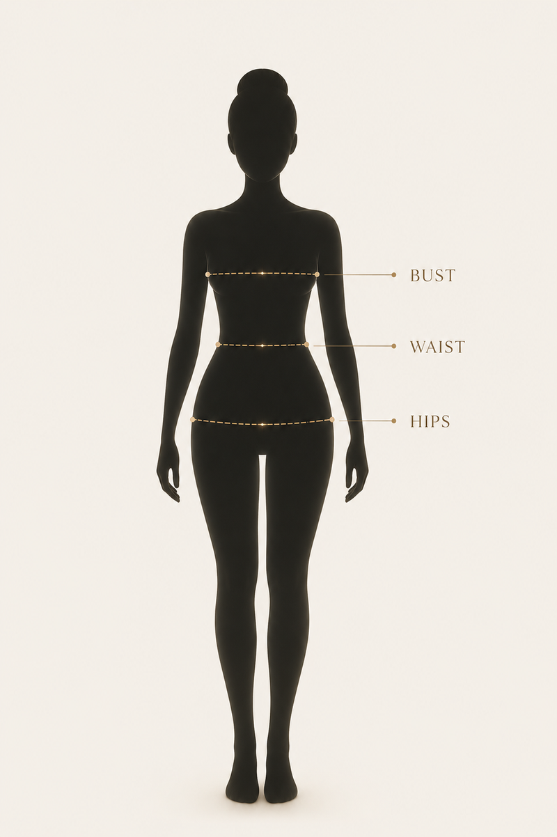 Size Guide Female Silhouette